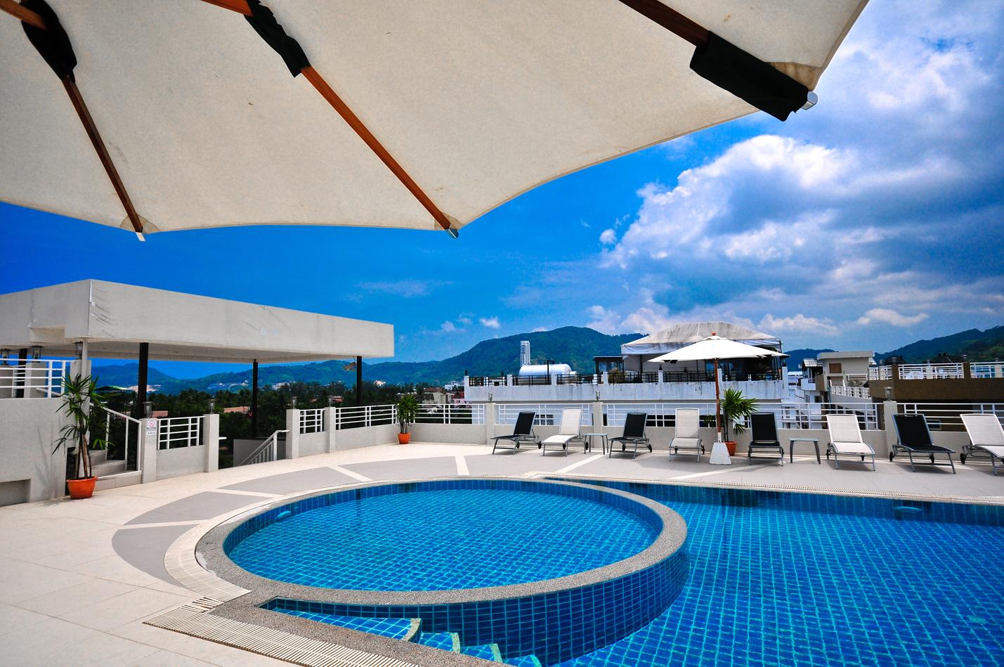 Ashlee Plaza Patong Hotel & Spa Exteriör bild